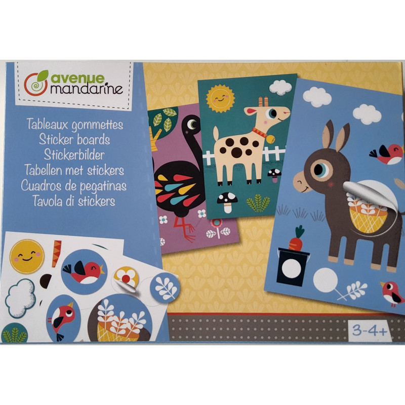 Tableaux gommettes