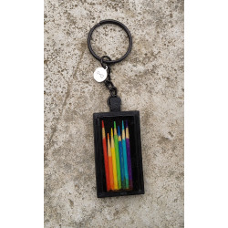 "La boite à crayons" Noire